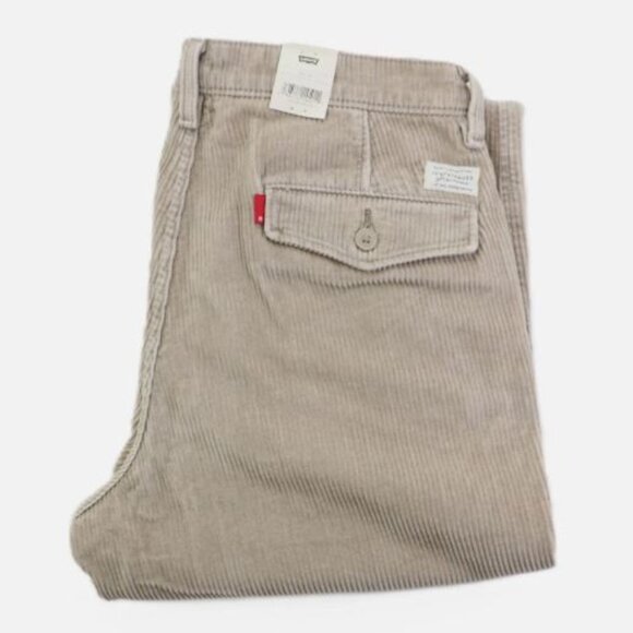 Levi's W34 L34 Premium XX Chino Authentic Straight Fit Corduroy Men's Pants New - Picture 1 of 15